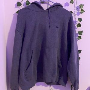 Dark gray Nike hoodie